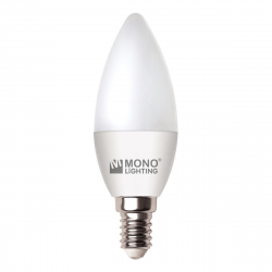 Лампа светодиодная Mono Electric lighting E14 4W 6500K матовая 100-050014-651