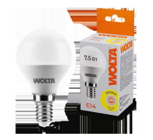 Светодиодная лампа WOLTA 25Y45GL7.5E14