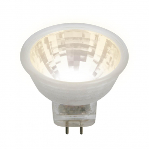 Лампа светодиодная Uniel GU4 3W 3000K прозрачная LED-MR11-3W/WW/GU4 GLZ21TR UL-00001700
