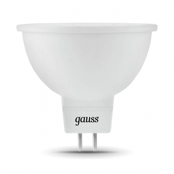 Лампа светодиодная Gauss GU5,3 7W 3000K прозрачная 101505107 Лампа светодиодная Gauss GU5,3 7W 3000K прозрачная 101505107