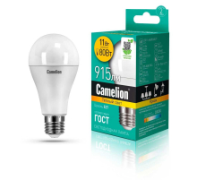 Лампа светодиодная Camelion E27 11W 3000K LED11-A60/830/E27 12035