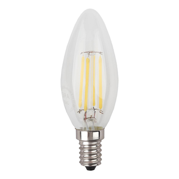 Лампа светодиодная ЭРА E14 9W 4000K прозрачная F-LED B35-9w-840-E14 Б0046995 Лампа светодиодная ЭРА E14 9W 4000K прозрачная F-LED B35-9w-840-E14 Б0046995