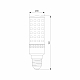 Лампа светодиодная Elektrostandard LED 10W 3300K E14 BLE1451 a072639