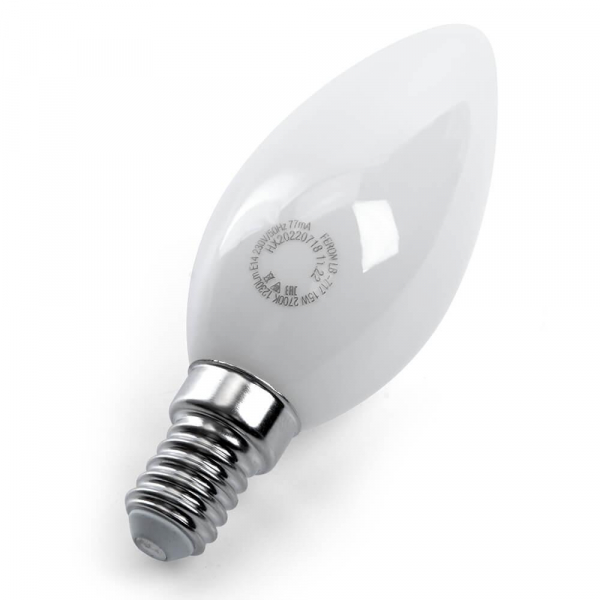 Лампа светодиодная Feron E14 15W 2700K Свеча Матовая 38255 Лампа светодиодная Feron E14 15W 2700K Свеча Матовая 38255
