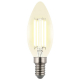 Лампа светодиодная Uniel E14 4W 3000K прозрачная LED-C35-4W/3000K/E14/CL GLY01TR UL-00011936