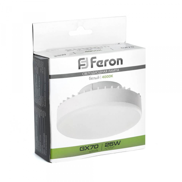 Лампа светодиодная Feron LB-474 GX70 25W 4000K 38269 Лампа светодиодная Feron LB-474 GX70 25W 4000K 38269
