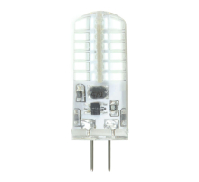 Лампа светодиодная Uniel G4 3W 3000K прозрачная LED-JC-12/3W/4000K/G4/CL SIZ05TR UL-00010367