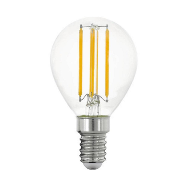 Лампа светодиодная Eglo E14 6W 2700К прозрачная 12542 Лампа светодиодная Eglo E14 6W 2700К прозрачная 12542