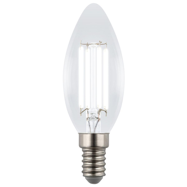 Лампа светодиодная Uniel E14 4W 4000K прозрачная LED-C35-4W/4000K/E14/CL GLY01TR UL-00011937 Лампа светодиодная Uniel E14 4W 4000K прозрачная LED-C35-4W/4000K/E14/CL GLY01TR UL-00011937