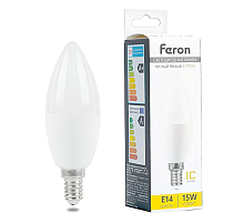 Лампа светодиодная Feron LB-980 E14 15W 2700K 52072