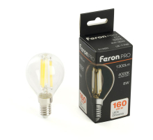 Лампа светодиодная Feron.PRO LB-1708 Шарик E14 1300LM 8W 175-265V 4000K 51260