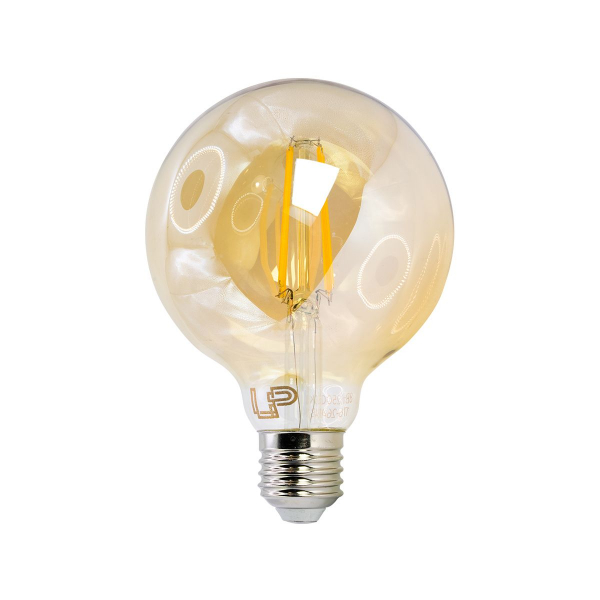 Светодиодная лампа LEDS POWER Filament GOLD G95 E27 8Вт 2500К 007151 Светодиодная лампа LEDS POWER Filament GOLD G95 E27 8Вт 2500К 007151