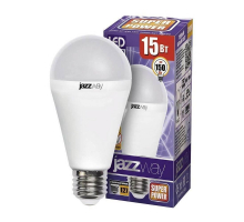 Лампа светодиодная Jazzway E27 15W 3000K матовая 2853028
