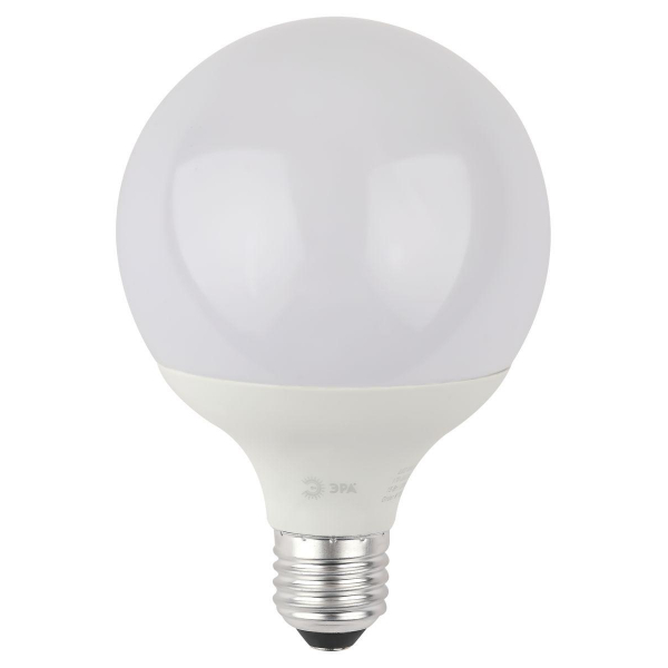 Лампа светодиодная ЭРА E27 15W 2700K матовая LED G90-15W-2700K-E27 Б0049077 Лампа светодиодная ЭРА E27 15W 2700K матовая LED G90-15W-2700K-E27 Б0049077