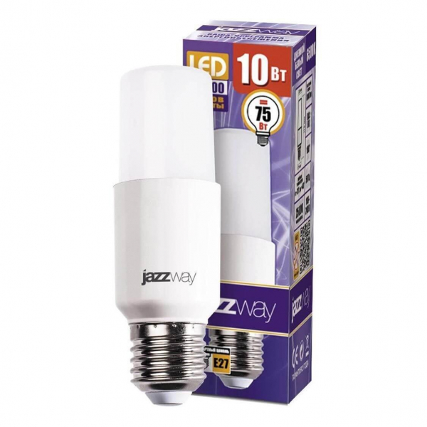 Лампа светодиодная Jazzway E27 10W 6500K матовая 5000858 Лампа светодиодная Jazzway E27 10W 6500K матовая 5000858