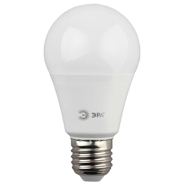 Лампа светодиодная ЭРА E27 15W 2700K матовая LED A60-15W-827-E27 Б0020592 Лампа светодиодная ЭРА E27 15W 2700K матовая LED A60-15W-827-E27 Б0020592