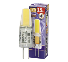 Лампа светодиодная Jazzway G4 2,5W 3000K прозрачная 2855749