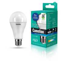 Лампа светодиодная Camelion E27 13W 6500K LED13-A60/865/E27 12652