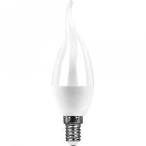 Лампа светодиодная Saffit E14 9W 6400K матовая SBC3709 55173