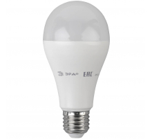 Лампа светодиодная ЭРА E27 19W 4000K матовая LED A65-19W-840-E27 Б0050282