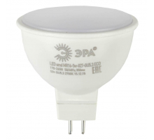 Лампа светодиодная ЭРА GU5.3 5W 4000K матовая ECO LED MR16-5W-840-GU5.3 Б0019061