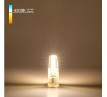 Лампа светодиодная Elektrostandard G4 3W 4200K прозрачная a049615