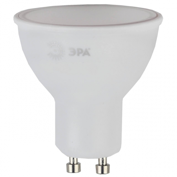 Лампа светодиодная ЭРА GU10 7W 2700K матовая LED MR16-7W-827-GU10 R Б0050198 Лампа светодиодная ЭРА GU10 7W 2700K матовая LED MR16-7W-827-GU10 R Б0050198