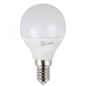 Лампа светодиодная ЭРА E14 7W 4000K матовая LED P45-7W-840-E14 Б0020551