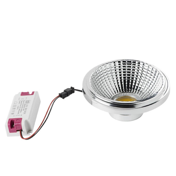 Лампа светодиодная Lightstar LED AR111 12W 3000K полусфера хром 932132 Лампа светодиодная Lightstar LED AR111 12W 3000K полусфера хром 932132
