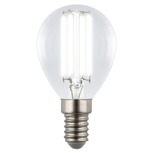 Лампа светодиодная Uniel E14 4W 4000K прозрачная LED-G45-4W/4000K/E14/CL GLY01TR UL-00011939