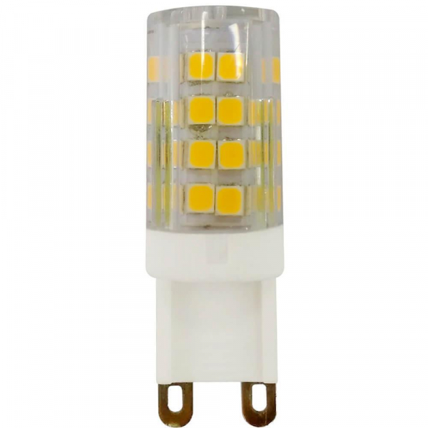 Лампа светодиодная ЭРА G9 5W 2700K прозрачная LED JCD-5W-CER-827-G9 Б0027863 Лампа светодиодная ЭРА G9 5W 2700K прозрачная LED JCD-5W-CER-827-G9 Б0027863