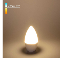 Лампа светодиодная Elektrostandard E14 6W 4200K матовая a049161