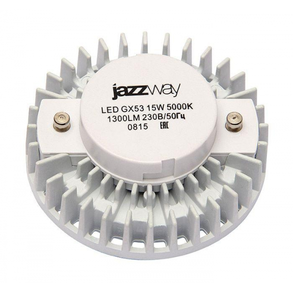 Лампа светодиодная Jazzway GX53 15W 3000K матовая 2855435 Лампа светодиодная Jazzway GX53 15W 3000K матовая 2855435