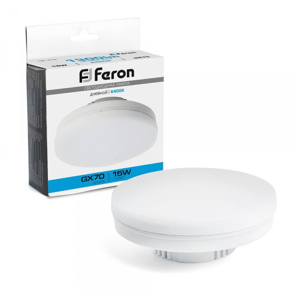 Лампа светодиодная Feron LB-472 GX70 15W 6400K 48305 Лампа светодиодная Feron LB-472 GX70 15W 6400K 48305