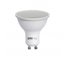 Лампа светодиодная Jazzway GU10 7W 3000K матовая 1033550