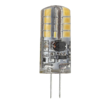 Лампа светодиодная ЭРА G4 2,5W 4000K прозрачная LED JC-2,5W-12V-840-G4 Б0033192