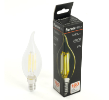 Лампа светодиодная Feron.PRO LB-1218 Свеча на ветру E14 1280LM 8W 175-265V 2700K 51265