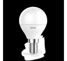 Лампа светодиодная Gauss E14 8W 4100K матовая 53128