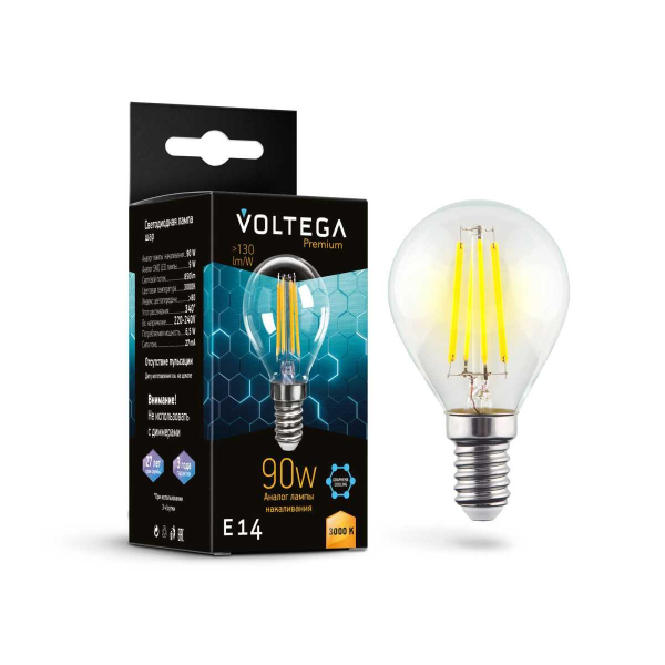 Лампочка Voltega Crystal 7222