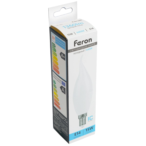 Лампа светодиодная Saffit E14 20W 6400K матовая SBC3720 55276