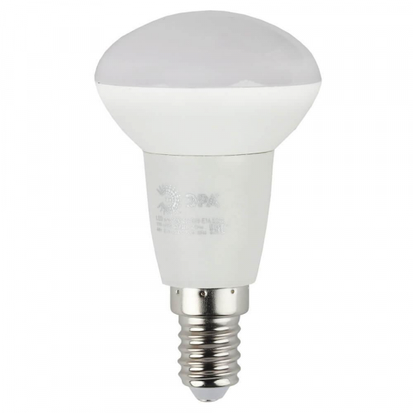 Лампа светодиодная ЭРА E14 6W 2700K матовая ECO LED R50-6W-827-E14 Б0020633 Лампа светодиодная ЭРА E14 6W 2700K матовая ECO LED R50-6W-827-E14 Б0020633