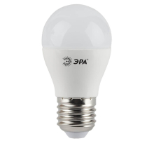 Лампа светодиодная ЭРА E27 5W 2700K матовая LED P45-5W-827-E27 Б0028486