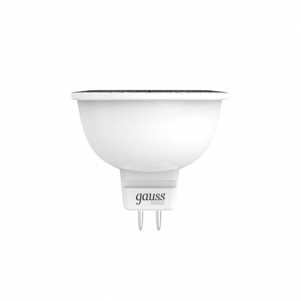 Лампа светодиодная Gauss GU5.3 6,5W 4100К матовая 1013527 Лампа светодиодная Gauss GU5.3 6,5W 4100К матовая 1013527
