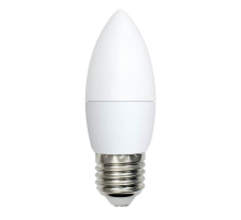 Лампа светодиодная E27 9W 3000K матовая LED-C37-9W/WW/E27/FR/NR UL-00003807 Лампа светодиодная E27 9W 3000K матовая LED-C37-9W/WW/E27/FR/NR UL-00003807