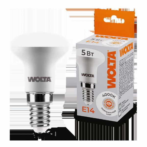 Светодиодная лампа WOLTA 25S39R5E14 Светодиодная лампа WOLTA 25S39R5E14