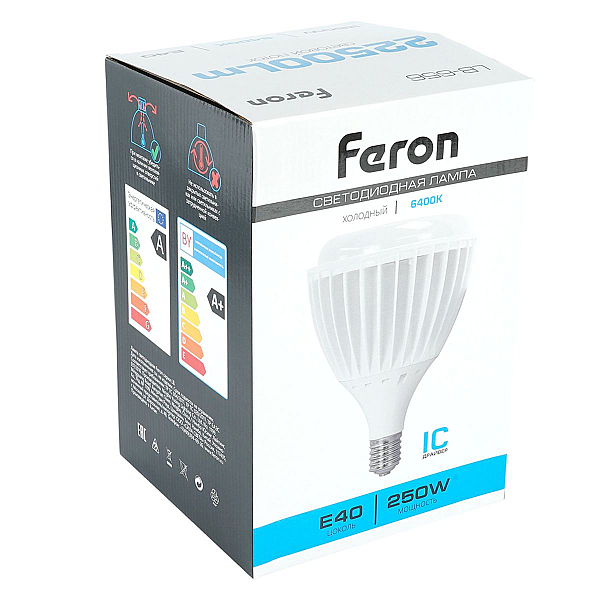Лампа светодиодная Feron LB-656 E40 250W 6400K 51950