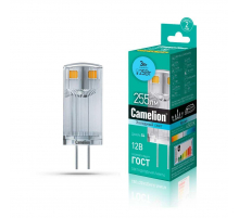 Лампа светодиодная Camelion G4 3W 4500K LED3-G4-JC-NF/845/G4 13701