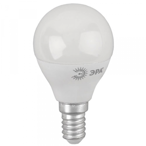 Лампа светодиодная ЭРА E14 8W 4000K матовая ECO LED P45-8W-840-E14 Б0030023 Лампа светодиодная ЭРА E14 8W 4000K матовая ECO LED P45-8W-840-E14 Б0030023