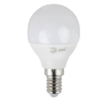Лампа светодиодная ЭРА E14 7W 6000K матовая LED P45-7W-860-E14 Б0031401