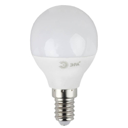 Лампа светодиодная ЭРА E14 7W 6000K матовая LED P45-7W-860-E14 Б0031401